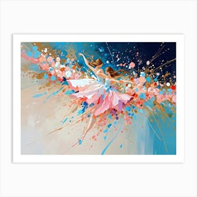 Ballerina Painting 1 Art Print