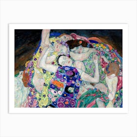 Gustac Klimt Kiss Art Print