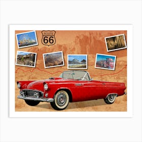 Route 66 Art Print