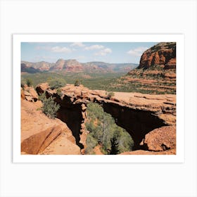 Devils Bridge Scenery Art Print