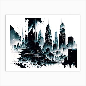 Cityscape 44 Art Print