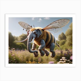 Beephant Art Print