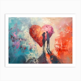 Love In The Heart Art Print