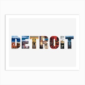 Detroit Art Print