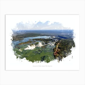 Garganta Del Diablo, Iguazú Falls, Argentina Art Print