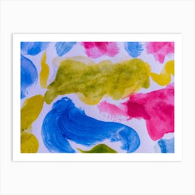 Watercolor Painting 3 Art Print