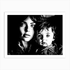 Mother And Child Art Print