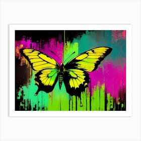 Butterfly Painting 121 Art Print