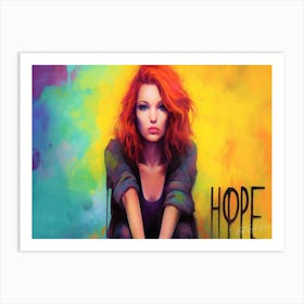 Hope And Faith - Hope Grows Art Print