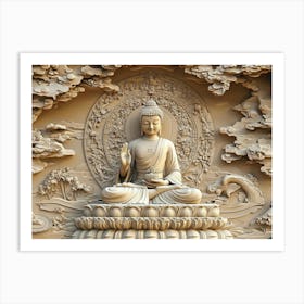 Buddha 11 Art Print