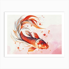 Koi Fish 1 Art Print