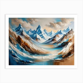 Mountain Landscape 10 Art Print