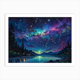 Stars In The Sky 7 Art Print