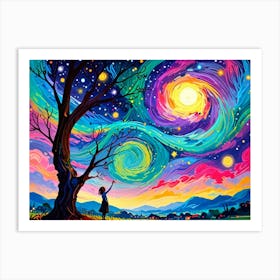 Starry Sky 2 Art Print