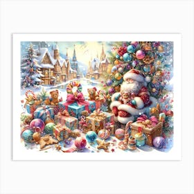 Christmas Tree 3 Art Print