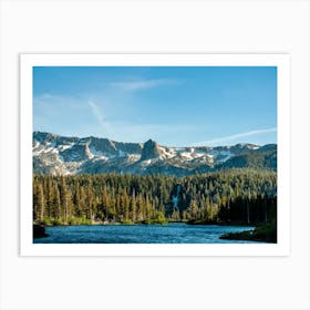 Crystal Crag From Twin Lakes Art Print