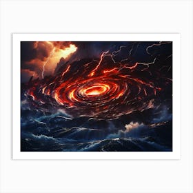 Portal to the Fire Realm Art Print