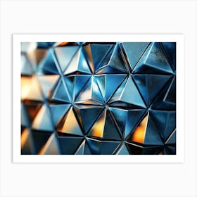 Abstract Geometric Pattern 4 Art Print