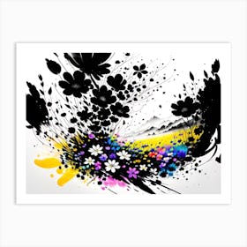 Abstract Painting 16 Art Print