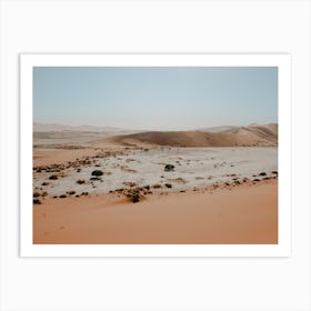 View Over Sossusvlei Namibia Art Print