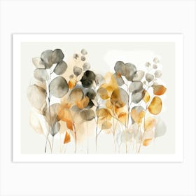 Eucalyptus Leaves 8 Art Print