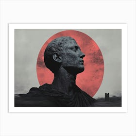 Portrait Of A Roman Emperor Art Print