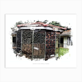 Cambodia Landmine Museum, Cambodia Art Print