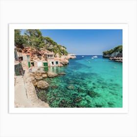 Cala Llombards Mallorca Art Print