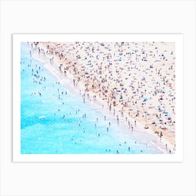 The Beach Art Print