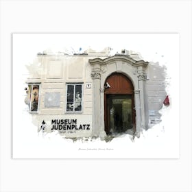 Museum Judenplatz, Vienna, Austria Art Print