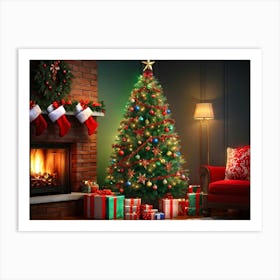 Christmas Tree 87 Art Print