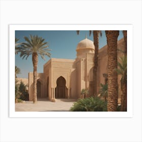 Arabic architectural 7 Art Print