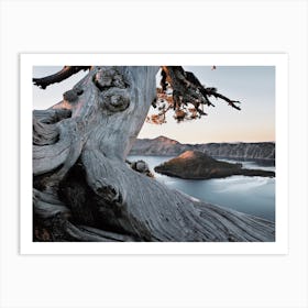 Crater Lake Scenery Poster