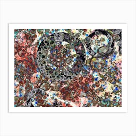 Abstraction Modern Art Stains Art Print