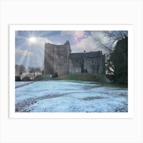 Doune Castle 539sun Art Print