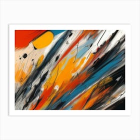 Abstract Painting 19 Art Print