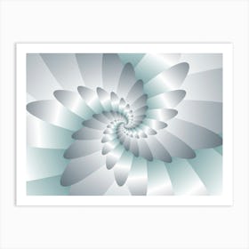 Swirl Wings Set Art Print