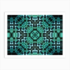 Psychedelic Abstract Pattern Art Print