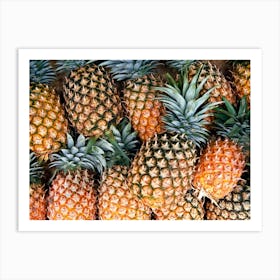 Pineapples Art Print