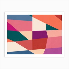 Geometric Composition 32 Art Print