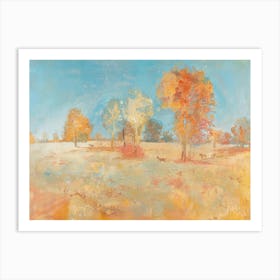 Autumn Field Art Print