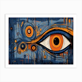 Eye Of The Gods 5 Art Print