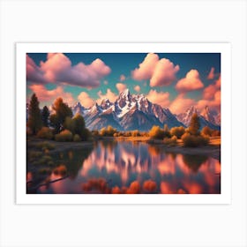 Grand Teton Art Print