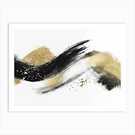 Abstract Brushstrokes Canvas Print 30 Art Print