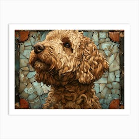 Goldendoodle Fine Art Portrait 1 Art Print