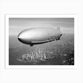 Vintage Airship Art Print