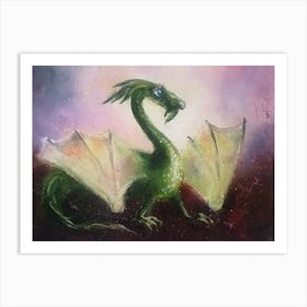 Green Dragon Art Print