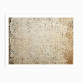 Ancient Stone Wallpaper Encompassing Clean Empty Sheetdoesnt Come Armed With Any Antecedents Set 2 1 Art Print