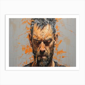 Portrait Of A Man 17 Art Print