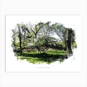 Doctors’ Garden, Sofia, Bulgaria Art Print